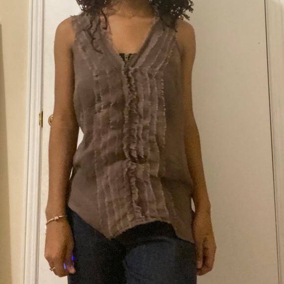 Guess Ruffles Blouse/Top - Picture 5 of 5